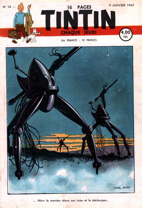 Journal de TINTIN édition Belge N° 2 du 9 Janvier 1947