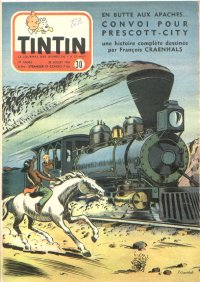 Journal de TINTIN dition Belge N 30 du 28 Juillet 1954