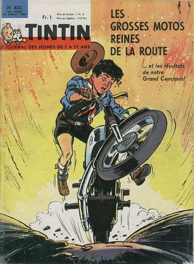 Journal de TINTIN dition Franaise N 822 du 23 Juillet 1964