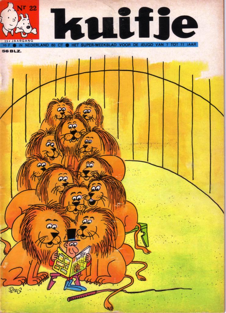 Kuifje weekblad N 22 du 2 Juin 1970