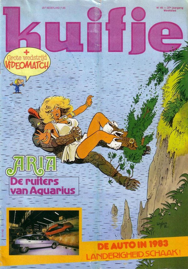 Kuifje weekblad N 46 du 16 Novembre 1982
