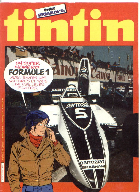 Journal de TINTIN dition Franaise N 348 du 6 Mai 1982