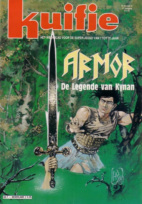 Kuifje weekblad N 29 du 21-07-92