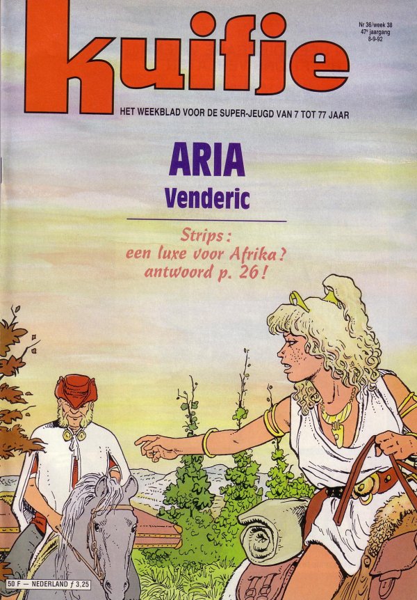 Kuifje weekblad N 36 du 08-09-92