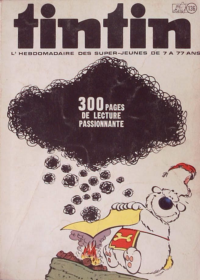 Fascicule Tintin (Recueil souple) Be N 136