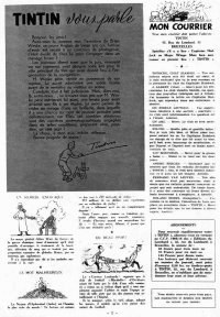 Page 2 du Journal de TINTIN dition Belge N 8 du 14 Novembre 1946
