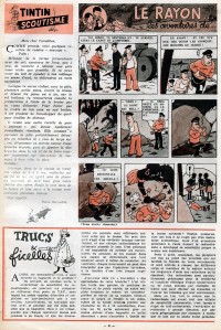 Page 4 du Journal de TINTIN dition Belge N 36 du 4 Septembre 1947