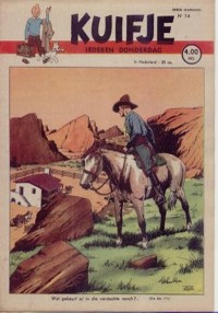 Kuifje weekblad N 14 du 1 Avril 1948