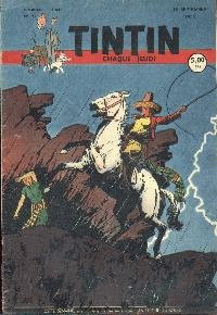 Journal de TINTIN dition Belge N 37 du 15 Septembre 1949