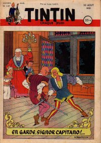 Journal de TINTIN dition Franaise N 149 du 30 Aot 1951