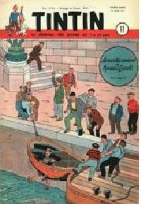 Journal de TINTIN dition Belge N 11 du 14 Mars 1951