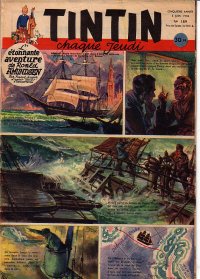 Journal de TINTIN dition Franaise N 189 du 5 Juin 1952