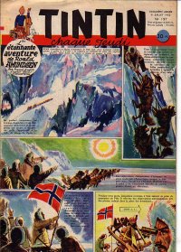 Journal de TINTIN dition Franaise N 197 du 31 Juillet 1952