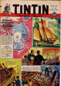Journal de TINTIN dition Franaise N 198 du 7 Aot 1952