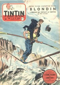Journal de TINTIN dition Belge N 9 du 2 Mars 1955