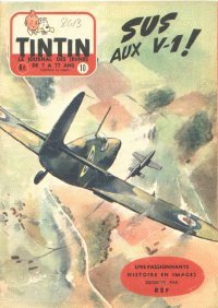 Journal de TINTIN dition Belge N 10 du 9 Mars 1955