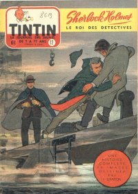 Journal de TINTIN dition Belge N 12 du 23 Mars 1955