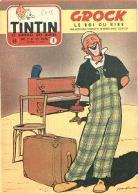 Journal de TINTIN dition Belge N 18 du 4 Mai 1955