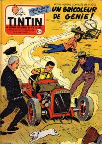 Journal de TINTIN dition Franaise N 377 du 12 Janvier 1956