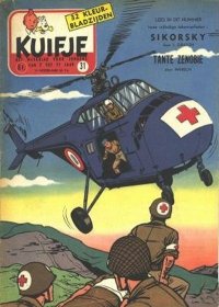 Kuifje weekblad N 31 du 31 Juillet 1957