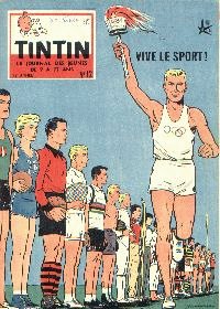 Journal de TINTIN dition Belge N 12 du 19 Mars 1958