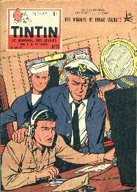 Journal de TINTIN dition Belge N 21 du 21 Mai 1958
