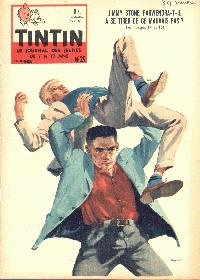 Journal de TINTIN dition Belge N 29 du 22 Juillet 1959