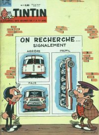 Journal de TINTIN dition Franaise N 729 du 11 Octobre 1962