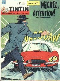 Journal de TINTIN dition Belge N 15 du 10 Avril 1962