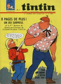 Journal de TINTIN dition Franaise N 964 du 13 Avril 1967