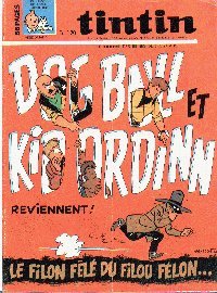 Journal de TINTIN dition Franaise N 1031 du 1 Aot 1968