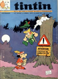 Journal de TINTIN dition Belge N 44 du 4 Novembre 1969