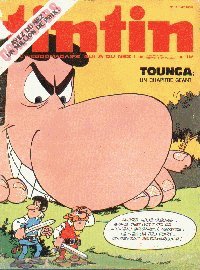 Journal de TINTIN dition Belge N 14 du 2 Avril 1974