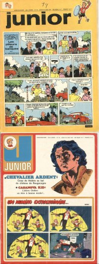 Junior sup. de l' hebdo. Chez Nous N 25 du 20 Juin 1974