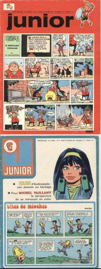 Junior sup. de l' hebdo. Chez Nous N 43 du 24 Octobre 1974