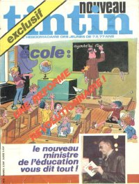 Edition Franaise Nouveau TINTIN N 81 du 29 Mars 1977