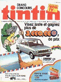 Journal de TINTIN dition Belge N 2 du 10 Janvier 1978