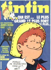 Journal de TINTIN édition Française N° 318 du 9 Octobre 1981