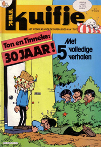 Kuifje weekblad N 17 du 23 Avril 1985