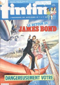 Journal de TINTIN édition Française N° 524 du 24 Septembre 1985