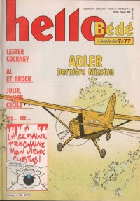 Journal Hello Bd N 144 du 23 Juin 1992