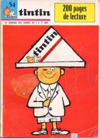Fascicule Tintin (Recueil souple) Fr N° 54