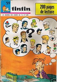 Fascicule Tintin (Recueil souple) Fr N° 59